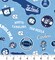 Sykel Enterprises-University of North Carolina Cotton Fabric-UNC Tar Heels Home State Cotton Quilting Fabric